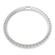 Zephyrine Cushion Cut Diamond Tennis Bracelet Prong Set (10 ctw) - Nivetta